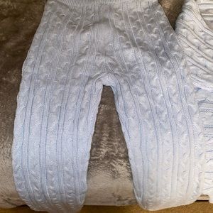 Plus size fashion nova light blue Matching set 2x